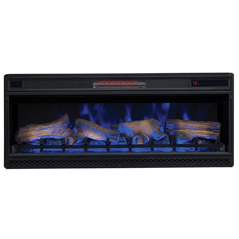 ClassicFlame Berkeley 76In Infrared Electric Fireplace TV Stand in